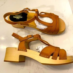 Brand New!  Swedish Hasbeens a sandals